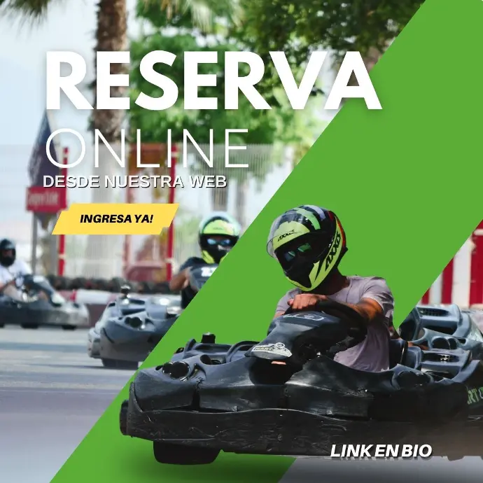 Reserva Online desde nuestra web Kartfun.es Reserva Online Karting Málaga