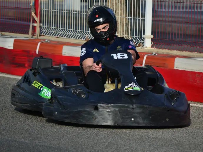 Karting corriendo en KartFun Málaga