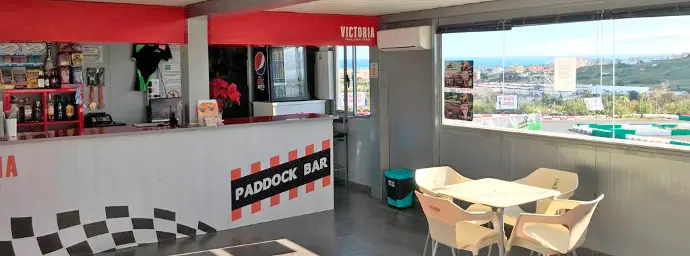 Recepción KartFun Estepona Bar Kart Fun Estepona